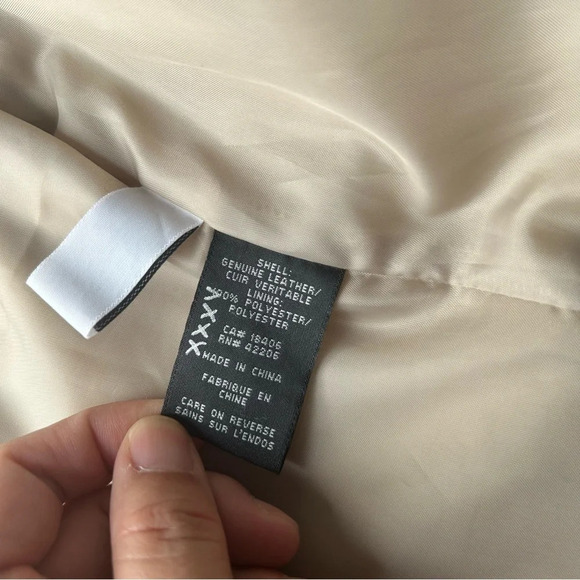 Stormtech Tan Suede Leather Lightweight  Jacket - Picture 11 of 16